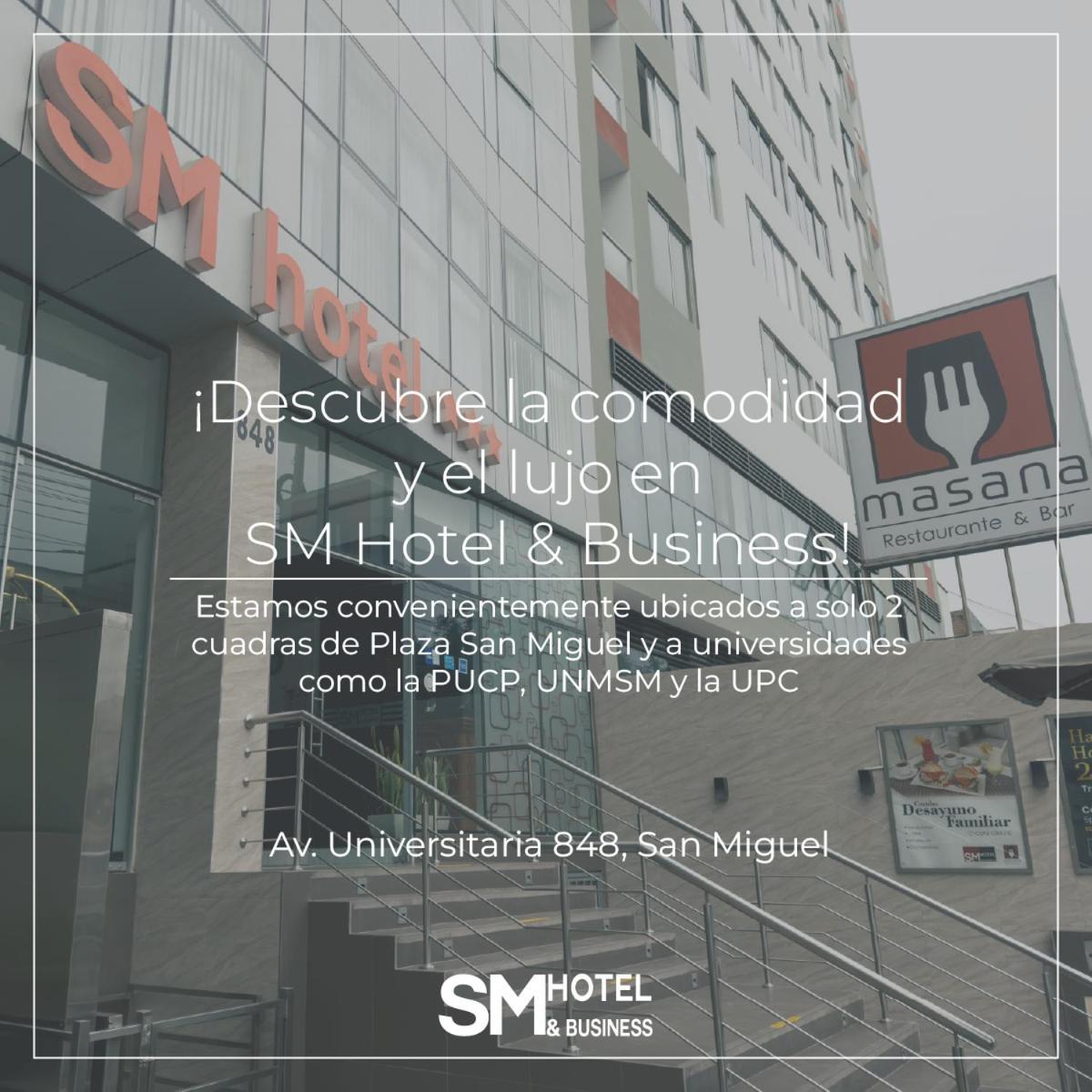 Sm Hotel Plus Lima Buitenkant foto